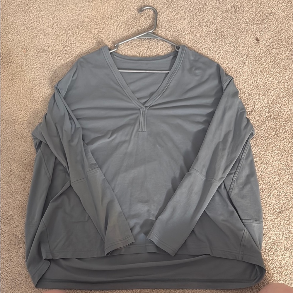 Lululemon V-Neck Long Sleeve Top